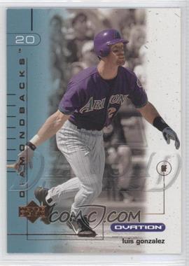 2002 Upper Deck Ovation - [Base] #41 - Luis Gonzalez