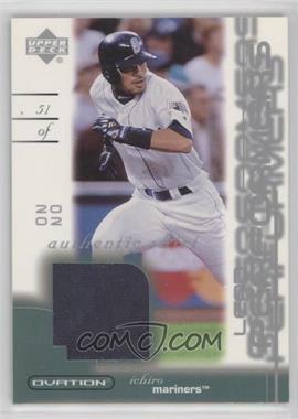 2002 Upper Deck Ovation - Lead Performers Jerseys #LP-IS - Ichiro