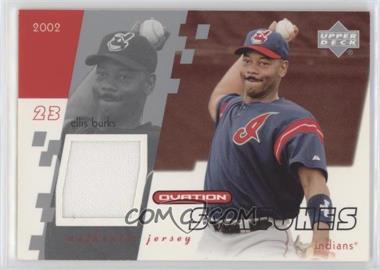 2002 Upper Deck Ovation - Swatches #O-EB - Ellis Burks