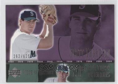 2002 Upper Deck Piece Of History - [Base] #113.1 - 21st Century Phenoms - Matt Thornton (Action) /625