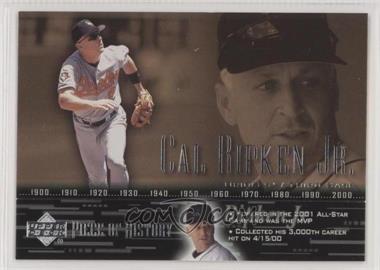 2002 Upper Deck Piece Of History - [Base] #16 - Cal Ripken Jr.