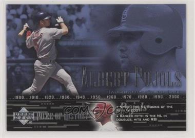 2002 Upper Deck Piece Of History - [Base] #55 - Albert Pujols