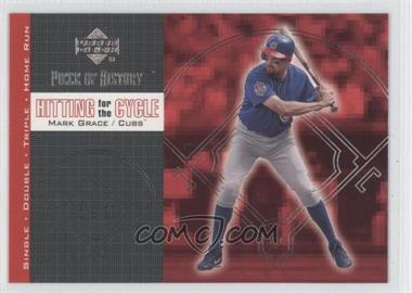 2002 Upper Deck Piece Of History - Hitting for the Cycle #H16 - Mark Grace