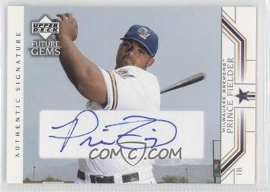 2002 Upper Deck Prospect Premieres - [Base] #92 - Prince Fielder