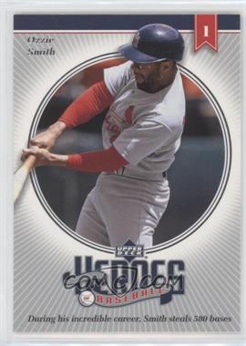 2002 Upper Deck Prospect Premieres - Heroes of Baseball Ozzie Smith #H OS4 - Ozzie Smith