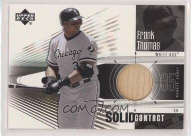 2002 Upper Deck Rookie Debut - Solid Contact #SC-FT - Frank Thomas