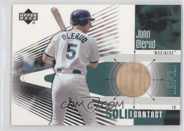 2002 Upper Deck Rookie Debut - Solid Contact #SC-JO - John Olerud