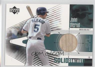 2002 Upper Deck Rookie Debut - Solid Contact #SC-JO - John Olerud