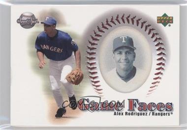 2002 Upper Deck Sweet Spot - [Base] #148 - Game Faces - Alex Rodriguez