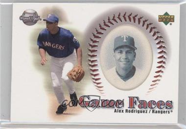 2002 Upper Deck Sweet Spot - [Base] #148 - Game Faces - Alex Rodriguez
