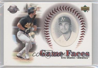 2002 Upper Deck Sweet Spot - [Base] #170 - Game Faces - Eric Chavez