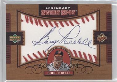 2002 Upper Deck Sweet Spot - Legendary Sweet Spot #L-BP - Boog Powell