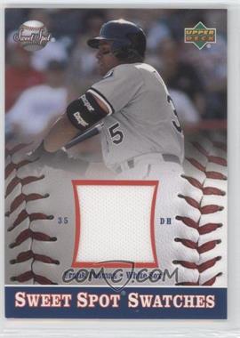 2002 Upper Deck Sweet Spot - Swatches #S-FT - Frank Thomas