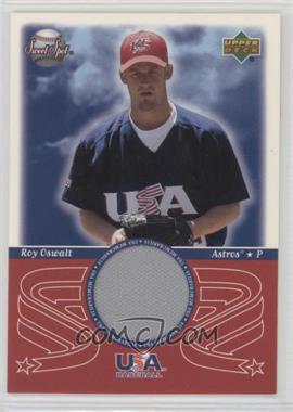 2002 Upper Deck Sweet Spot - USA Memorabilia #USA-RO - Roy Oswalt