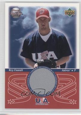 2002 Upper Deck Sweet Spot - USA Memorabilia #USA-RO - Roy Oswalt