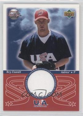 2002 Upper Deck Sweet Spot - USA Memorabilia #USA-RO - Roy Oswalt