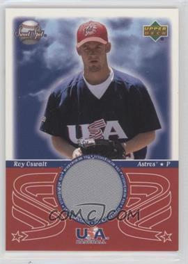 2002 Upper Deck Sweet Spot - USA Memorabilia #USA-RO - Roy Oswalt