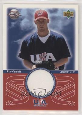 2002 Upper Deck Sweet Spot - USA Memorabilia #USA-RO - Roy Oswalt