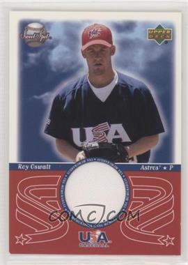 2002 Upper Deck Sweet Spot - USA Memorabilia #USA-RO - Roy Oswalt