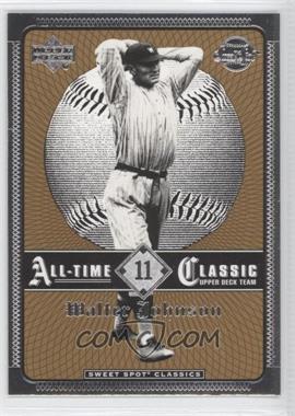 2002 Upper Deck Sweet Spot Classics - [Base] #11 - Walter Johnson