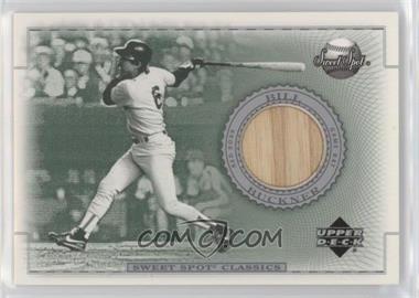 2002 Upper Deck Sweet Spot Classics - Game-Used Bats #B-BBU - Bill Buckner