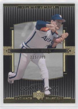 2002 Upper Deck Ultimate Collection - [Base] #23 - Nolan Ryan /799