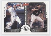 Stat Leaders Checklist - Magglio Ordonez, Mark Buehrle