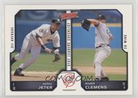 Stat Leaders Checklist - Derek Jeter, Roger Clemens