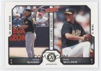 Stat Leaders Checklist - Jason Giambi, Mark Mulder