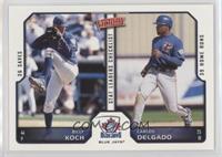 Stat Leaders Checklist - Billy Koch, Carlos Delgado