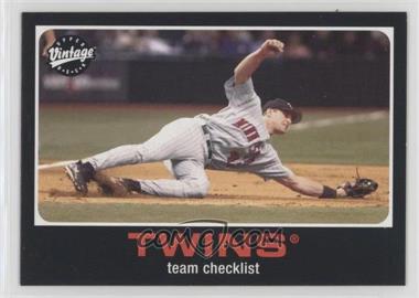 2002 Upper Deck Vintage - [Base] #106 - Team Checklist - Corey Koskie