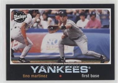 2002 Upper Deck Vintage - [Base] #123 - Tino Martinez