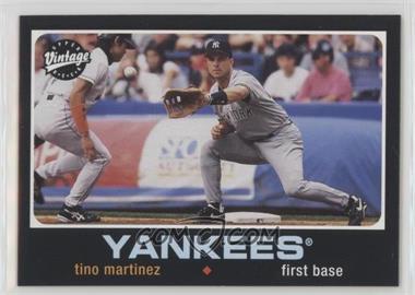 2002 Upper Deck Vintage - [Base] #123 - Tino Martinez