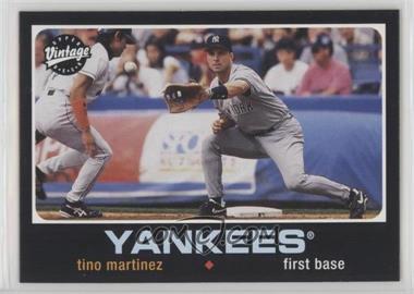 2002 Upper Deck Vintage - [Base] #123 - Tino Martinez