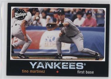 2002 Upper Deck Vintage - [Base] #123 - Tino Martinez