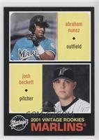 Josh Beckett, Abraham Nunez