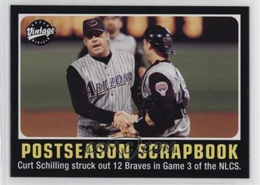 2002 Upper Deck Vintage - [Base] #295 - Postseason Scrapbook - Curt Schilling