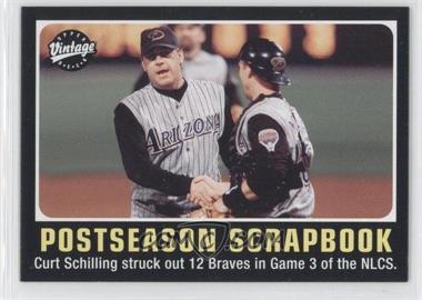 2002 Upper Deck Vintage - [Base] #295 - Postseason Scrapbook - Curt Schilling