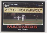 Team Checklist - Seattle Mariners Team