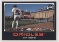 Team Checklist - Cal Ripken Jr.