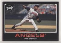 Team Checklist - Anaheim Angels Team