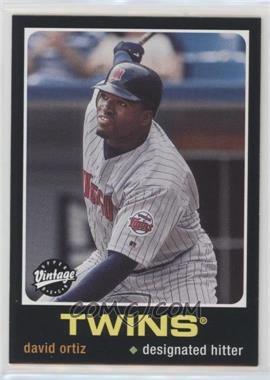 2002 Upper Deck Vintage - [Base] #99 - David Ortiz