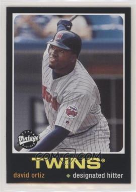 2002 Upper Deck Vintage - [Base] #99 - David Ortiz