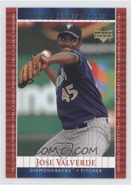 2002 Upper Deck World Series Heroes - [Base] #105 - Jose Valverde