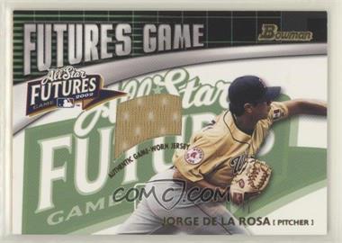 2003 Bowman - Futures Game Gear #FG-JDR - Jorge De La Rosa