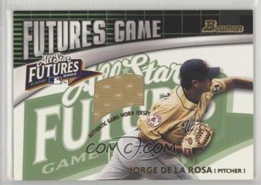 2003 Bowman - Futures Game Gear #FG-JDR - Jorge De La Rosa