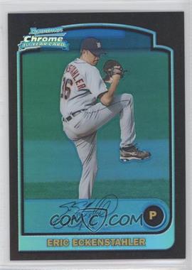 2003 Bowman Chrome - [Base] - Blue Refractor #208 - Eric Eckenstahler