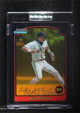 2003 Bowman Chrome - [Base] - Gold Refractor #74 - Rich Aurilia /170 [Uncirculated]