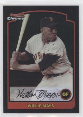 2003 Bowman Chrome - [Base] - Refractor #351 - Willie Mays [Good to VG‑EX]