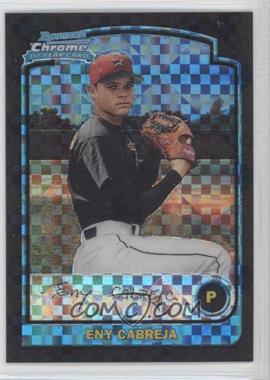 2003 Bowman Chrome - [Base] - X-Fractor #190 - Wandy Rodriguez (Eny Cabreja on Card)